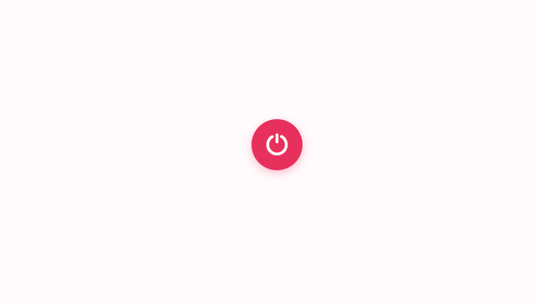 CSS On/Off Power Toggle button